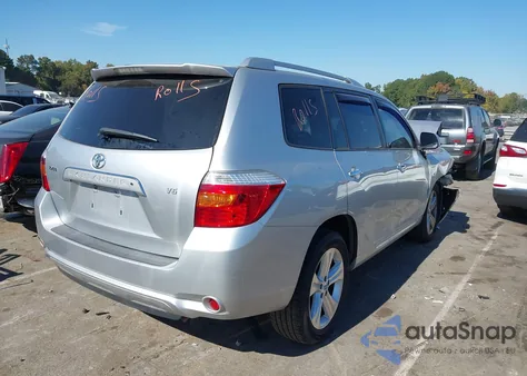 2009 Toyota Highlander Limited из США, поврежденный, VIN JTEDS42A192088711
